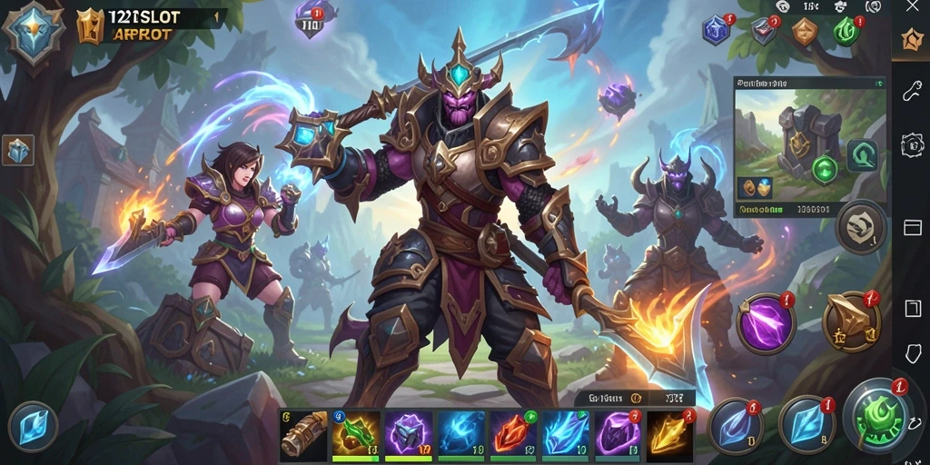 Tampilan gameplay menarik dari 1121SLOT dalam petualangan ARPG.