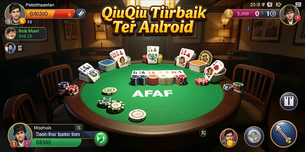 Tampilan gameplay seru dalam AFAF QiuQiu.