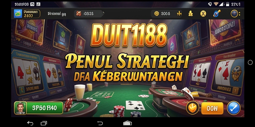Tampilan gameplay seru dan menantang di DUIT188.