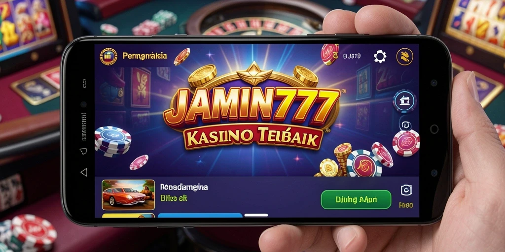 Screenshot gameplay JAMIN777 menampilkan pengalaman Kasino yang mendebarkan.