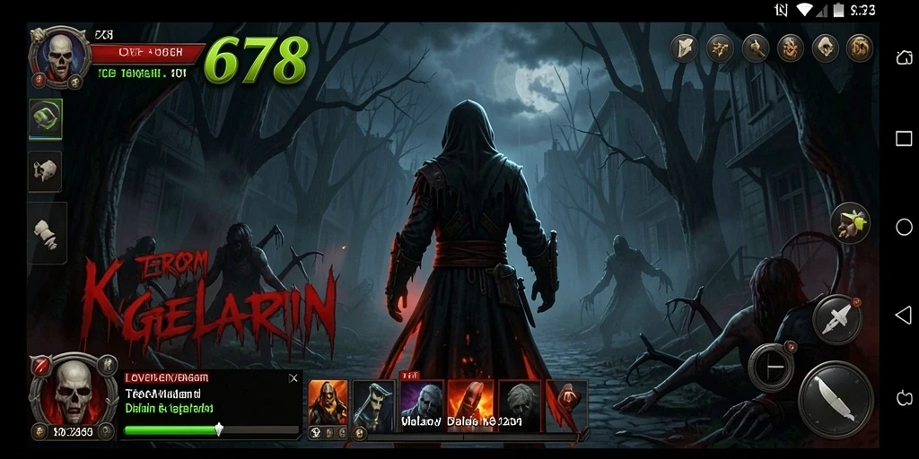 Gameplay LOVE678 yang mencekam dan menyeramkan.