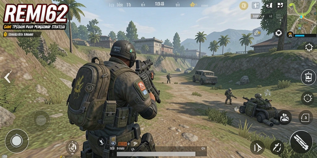 Gameplay aksi seru dalam REMI62 dengan grafis menawan.