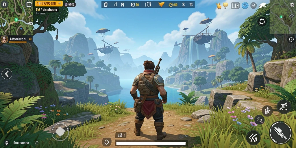 Gameplay seru di dunia terbuka RVIP3 dengan grafis menawan.