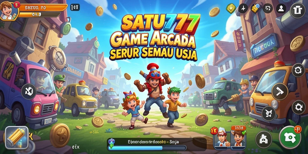Gameplay SATU77 yang seru dan penuh warna.